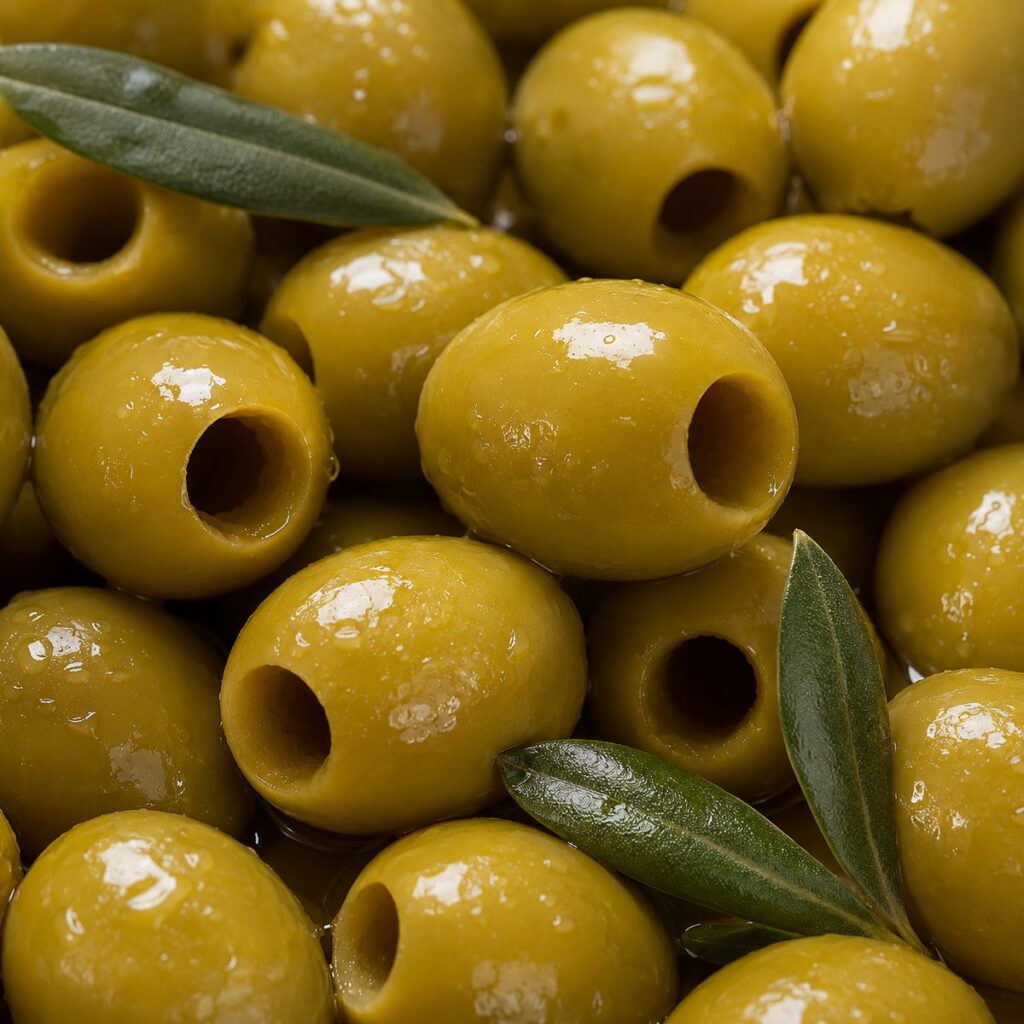 Pitted Green Olives